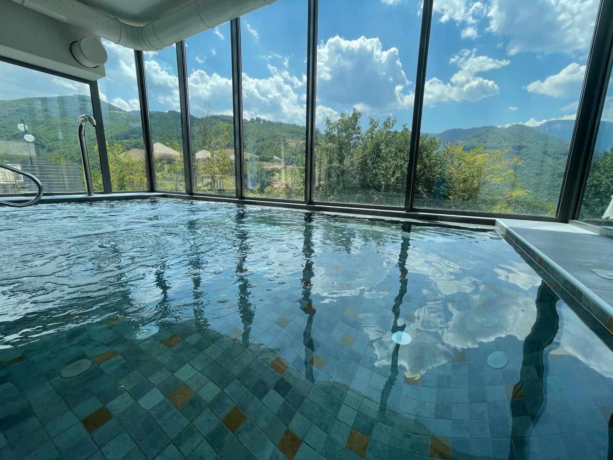 Hotel Ristorante Tre Lanterne & Spa Acquasanta Terme Exterior foto